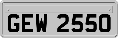 GEW2550