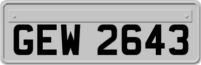 GEW2643