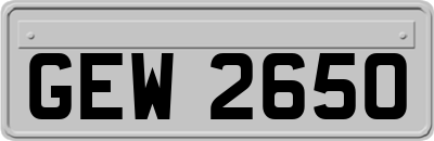 GEW2650