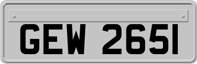 GEW2651