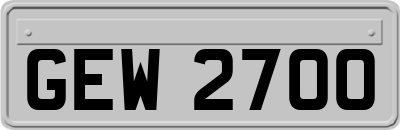 GEW2700
