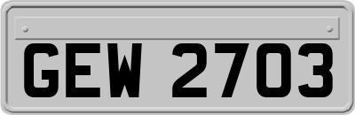 GEW2703