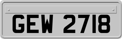 GEW2718
