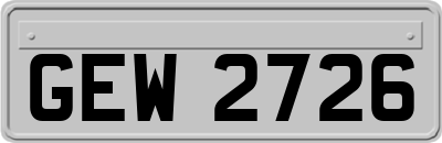 GEW2726
