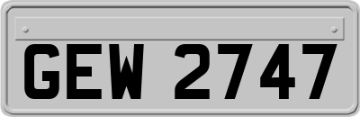 GEW2747