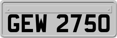 GEW2750