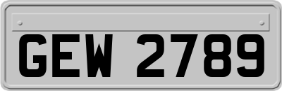 GEW2789