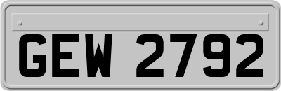 GEW2792