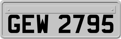 GEW2795