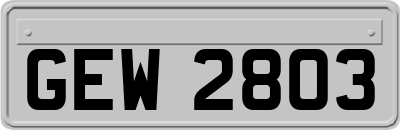 GEW2803