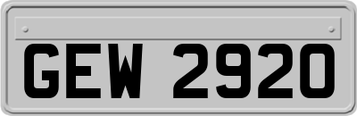 GEW2920