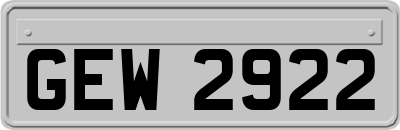 GEW2922