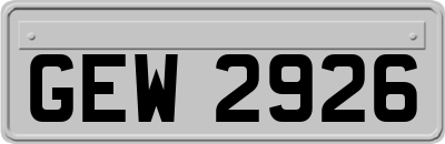 GEW2926