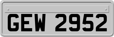 GEW2952