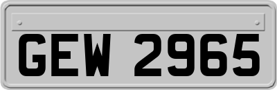 GEW2965