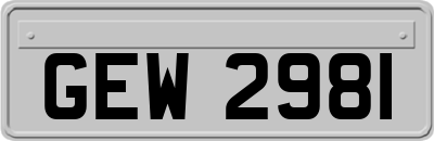 GEW2981
