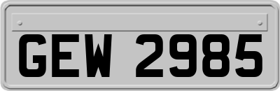 GEW2985