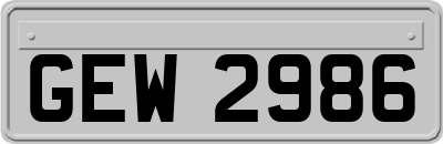GEW2986
