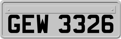 GEW3326