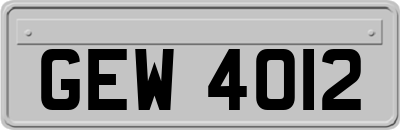 GEW4012