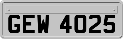 GEW4025