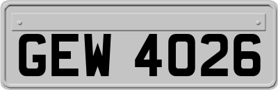 GEW4026