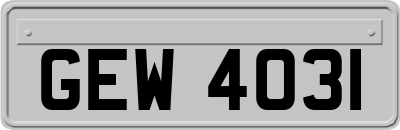 GEW4031