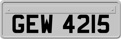 GEW4215