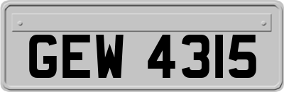 GEW4315