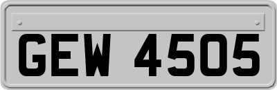 GEW4505