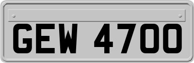 GEW4700