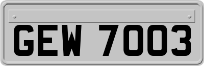 GEW7003