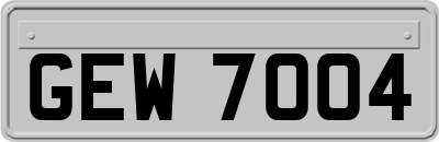 GEW7004