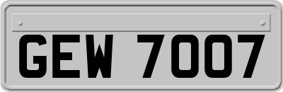 GEW7007