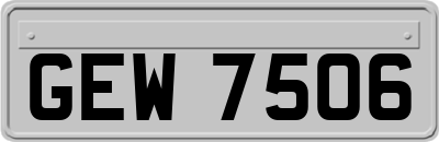GEW7506