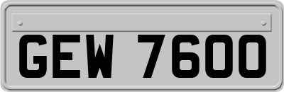 GEW7600