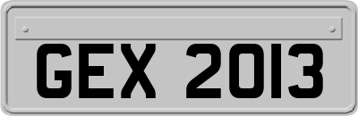 GEX2013