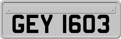 GEY1603