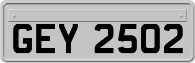 GEY2502