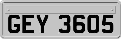 GEY3605
