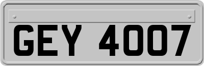 GEY4007