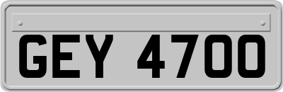 GEY4700