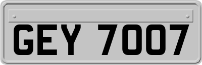GEY7007