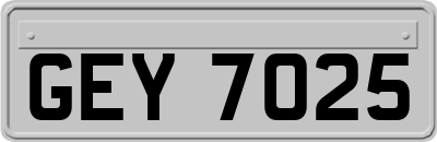 GEY7025