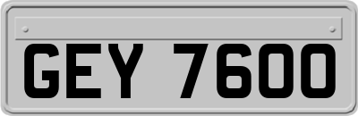 GEY7600