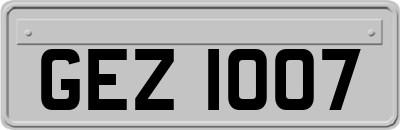 GEZ1007