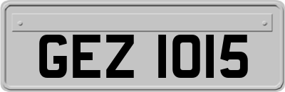 GEZ1015