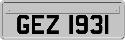 GEZ1931