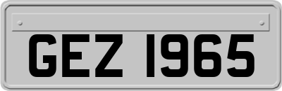 GEZ1965