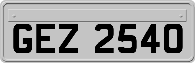 GEZ2540